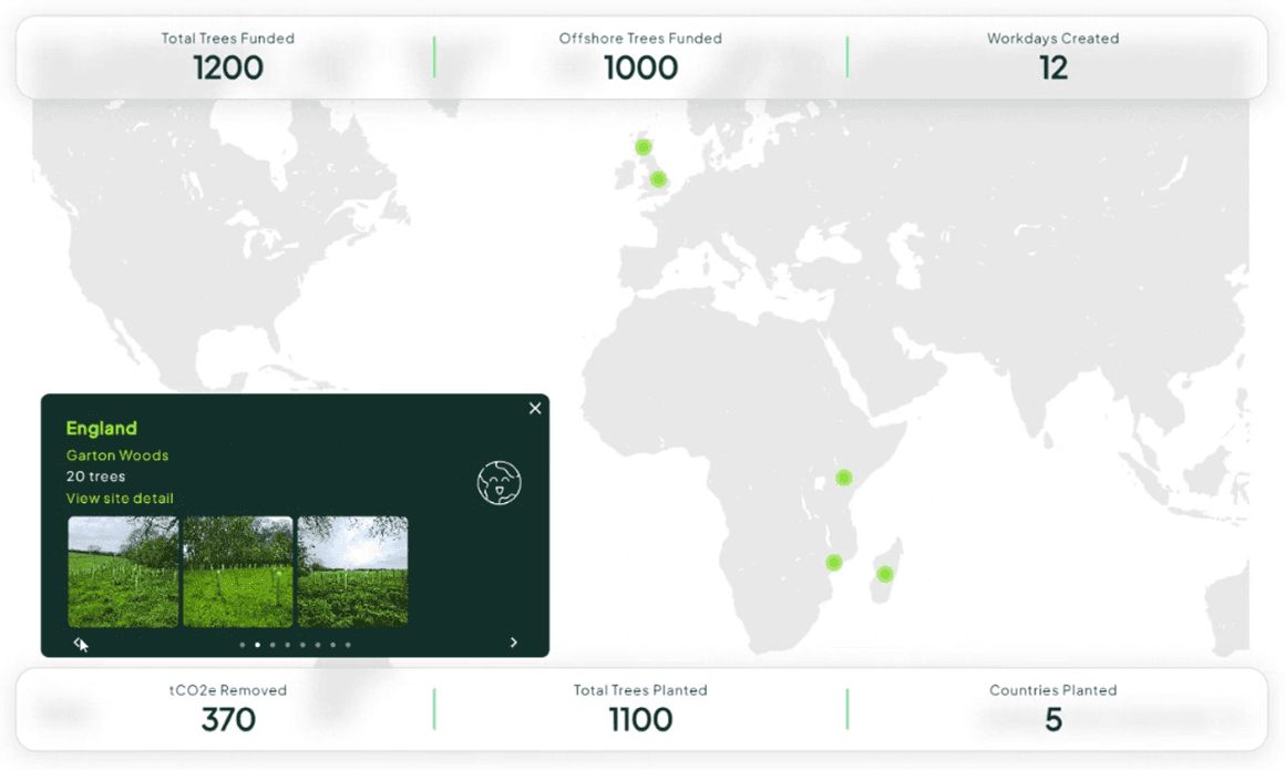 embed map with hover animation